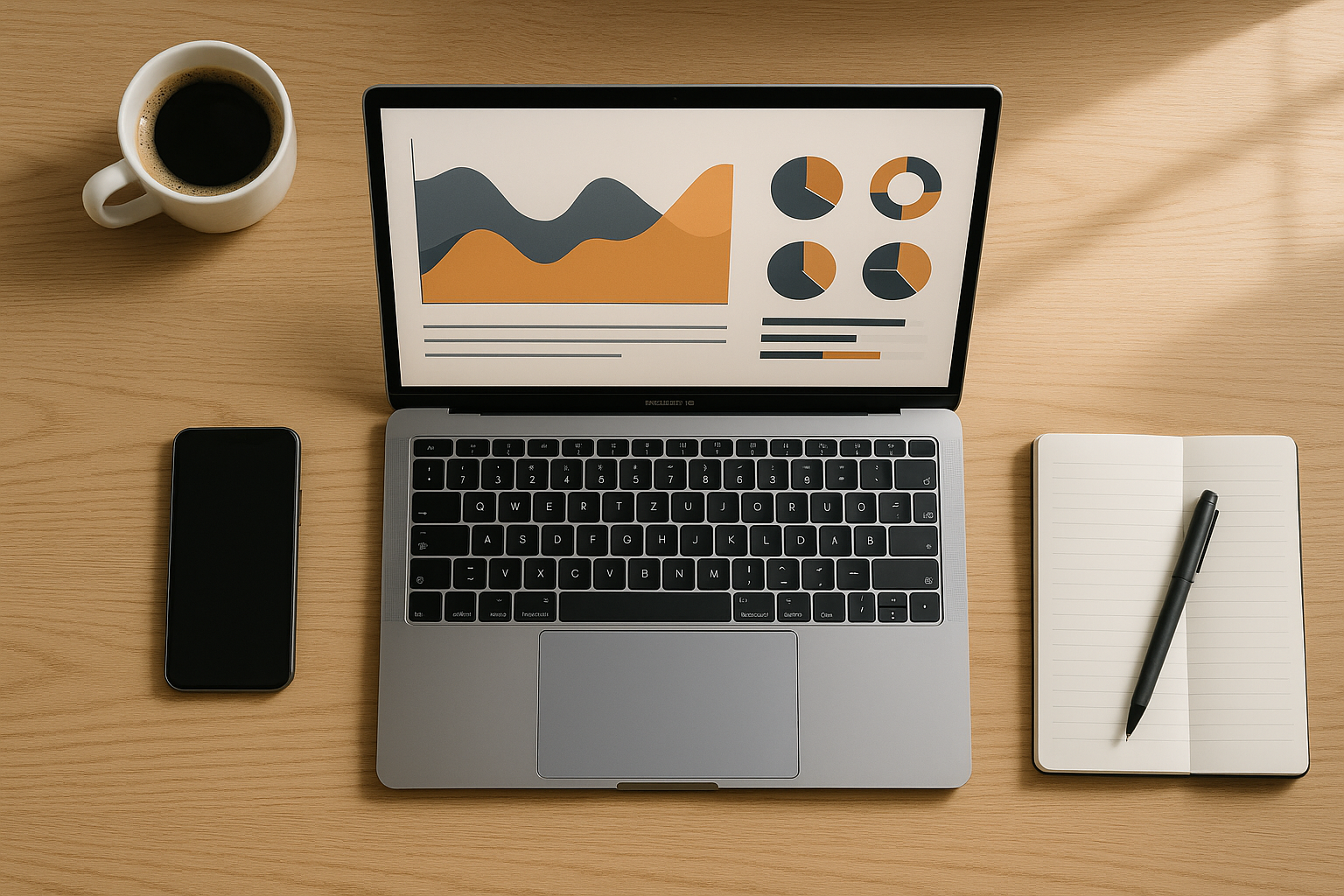 Professioneller Arbeitsplatz